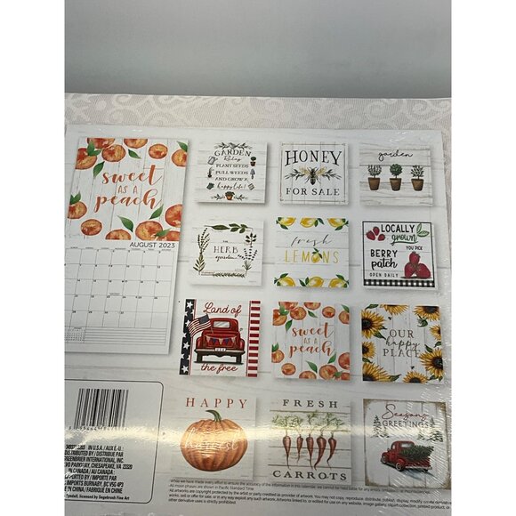 Eight12-Month Wall Calendars Featuring Farm Life Inspirational Quotes & Farmers - Picture 11 of 16